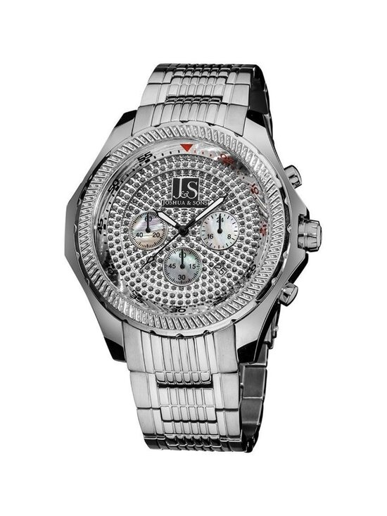 NWT Joshua And Sons Quartz Crystal Men\'s Watch